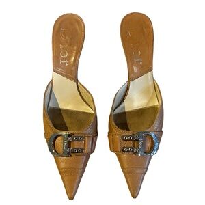 Vintage Christian Dior pointed kitten heels size 37.5